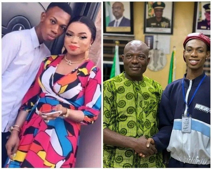 James Brown Visits Bobrisky In Kirikiri Prison (Photos)