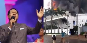 We’ll Build A Better One: Pastor Chris Reacts To Burning Of Christ Embassy Church