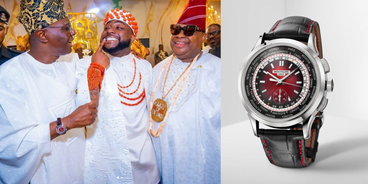 Governor Sanwo-Olu Spotted Wearing ₦195M Wristwatch At Davido’s Wedding