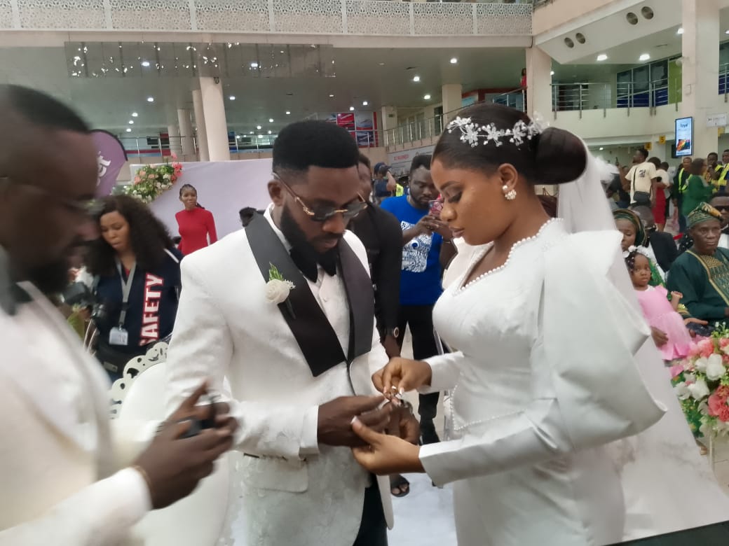 Photos From The MMA2 ‘Airport Wedding' In Lagos