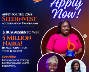 Up to N5 Million Grant Prize: Apply For  SEEDINVEST Acceleration Program For MSMEs in Nigeria