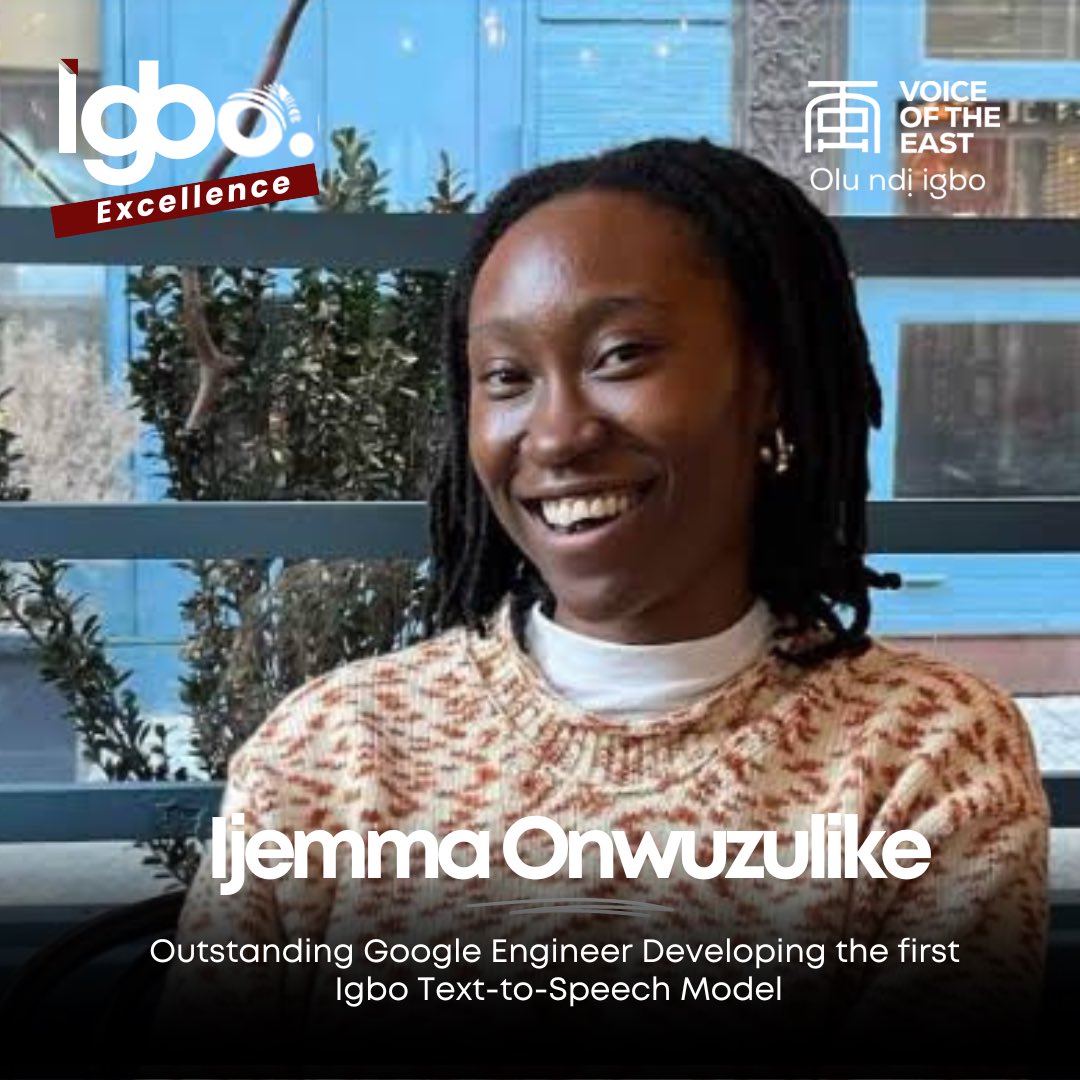 Google Engineer, Ijemma Onwuzulike Develops Igbo Speech-To-Text Model