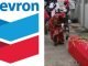 Delta Residents Protest At Chevron Facility With Juju Priest & Coffin (Photos, Video)