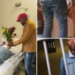 LUVO: EFF visits granny in the hospital after being beaten by her grandson