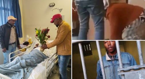 LUVO: EFF visits granny in the hospital after being beaten by her grandson