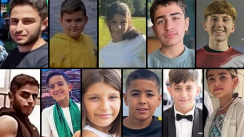 Pictures Of The Children Who Were Killed In The Attack By Hezbollah