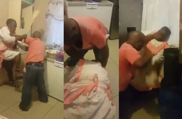 South African man beats up his old mother in viral video