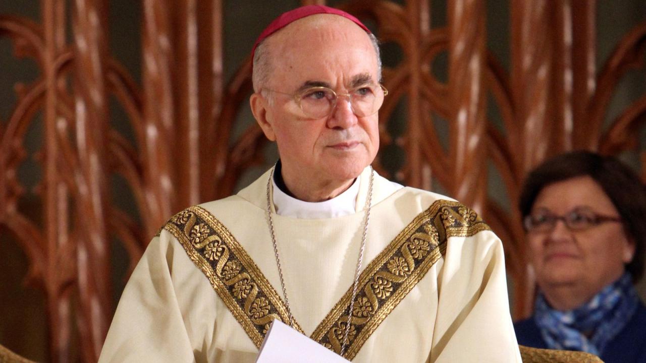 Vatican Banishes Archbishop Who Branded Pope Francis Servant Of Satan