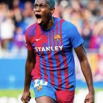 Asisat Oshoala Scores Against Her Former Club As Barcelona Beat Bay FC 5-2 (Photos)