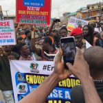 Atiku Abubakar's Son Spotted During Protest In Lagos