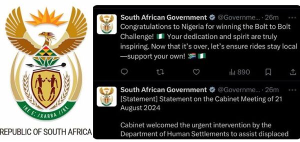 Fake? South Africa government’s tweet about the Bolt battle surfaces on social media