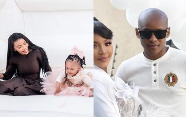 Faith Nketsi and ex-husband Nzuzo Njilo unite to celebrate daughter’s birthday