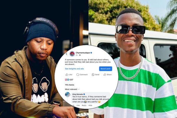 Chymamusique pokes fun at King Monada’s bad English