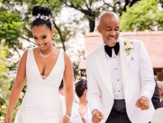 Mafikizolo’s Theo Kgosinkwe and wife Vourne celebrate their 4th wedding anniversary