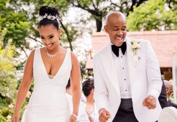 Mafikizolo’s Theo Kgosinkwe and wife Vourne celebrate their 4th wedding anniversary