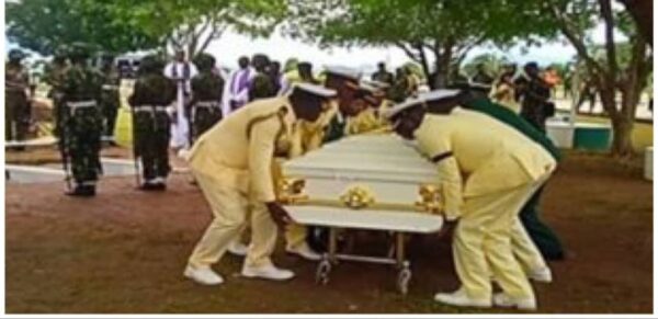 Navy Buries Commander Gideon Gwaza Who Died Rescuing Others