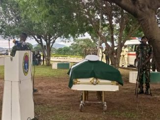 Navy Buries Commander Gideon Gwaza Who Died Rescuing Others