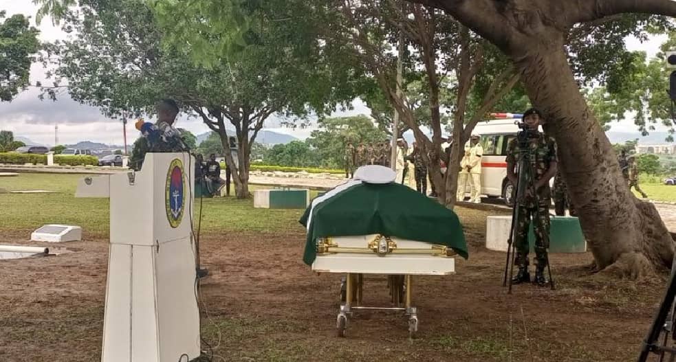 Navy Buries Commander Gideon Gwaza Who Died Rescuing Others