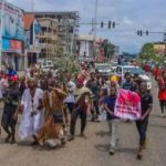 Nigerians Continue March In Oyo, Rivers States In Day 7 Of Protest