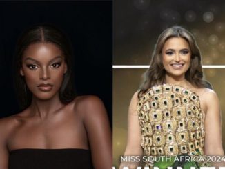 Nigerians poke fun at South Africans after Mia La Roux won Miss SA 2024