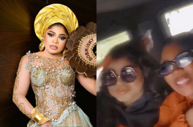 Social media ‘explodes’ as Bobrisky celebrates release from prison (Watch)