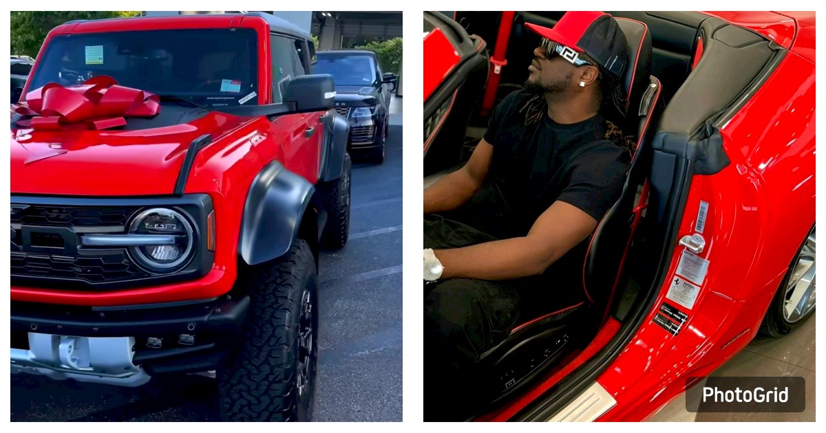 Paul Okoye Flaunts New Car With His Wife, Ivy (Photos)