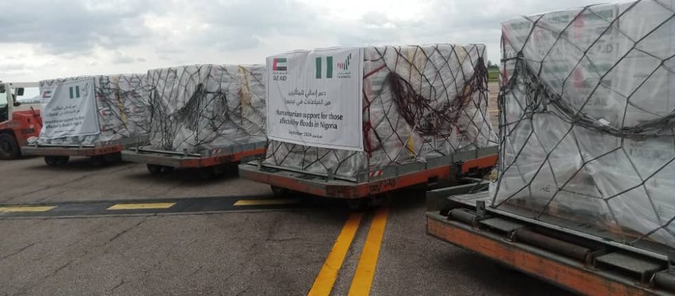 Flood: Nigeria Receives 50 Tonnes Of Relief Materials From UAE