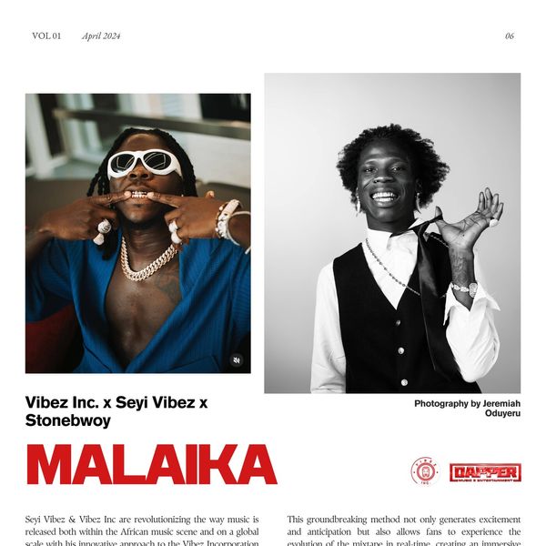 Seyi Vibez – Malaika Ft. Stonebwoy